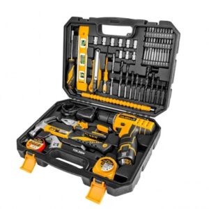 Set Taladro 12V/1500mAh c/Accesorios + 65Piezas 85365-Tolsen