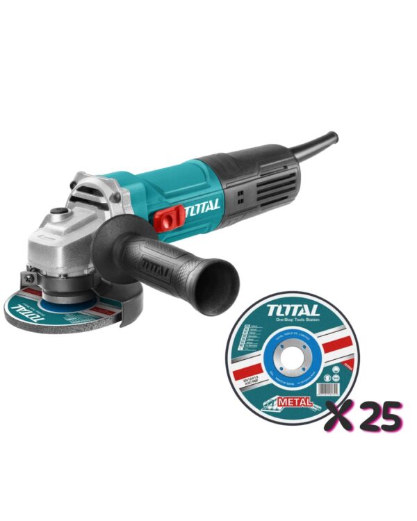 Amoladora Angular Eléctrica 4.1/2" 750w                                                         TG10711556-TOTAL