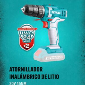 Taladro Atornillador Inalambrico 10mm Solo Cuerpo        TDLI200515-TOTAL