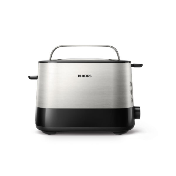 Tostadora Metalica Diseño Compacto                        HD2637/90-PHILIPS