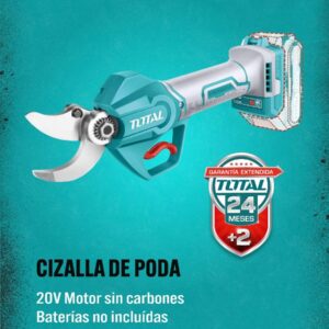 Tijera De Poda Inalámbrica 20v - Sin Carbones CUERPO SOLO TSSLI20308-TOTAL